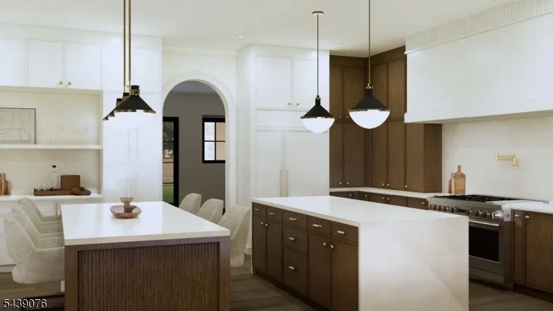 Rendering of the first-floor bedroom suite at 776 Commanche Lane with access to a private patio