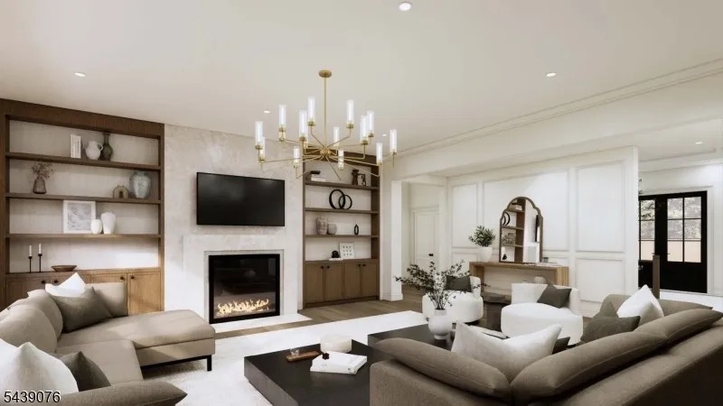 Rendering of the oversized mudroom at 776 Commanche Lane off the second entrance